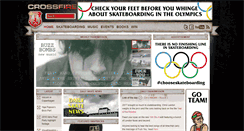 Desktop Screenshot of caughtinthecrossfire.com